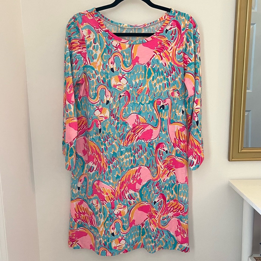 Lilly Pulitzer Linden Dress, Peel and Eat, Size M EUC